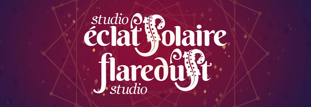 Flaredust Studio current logo as of 2018