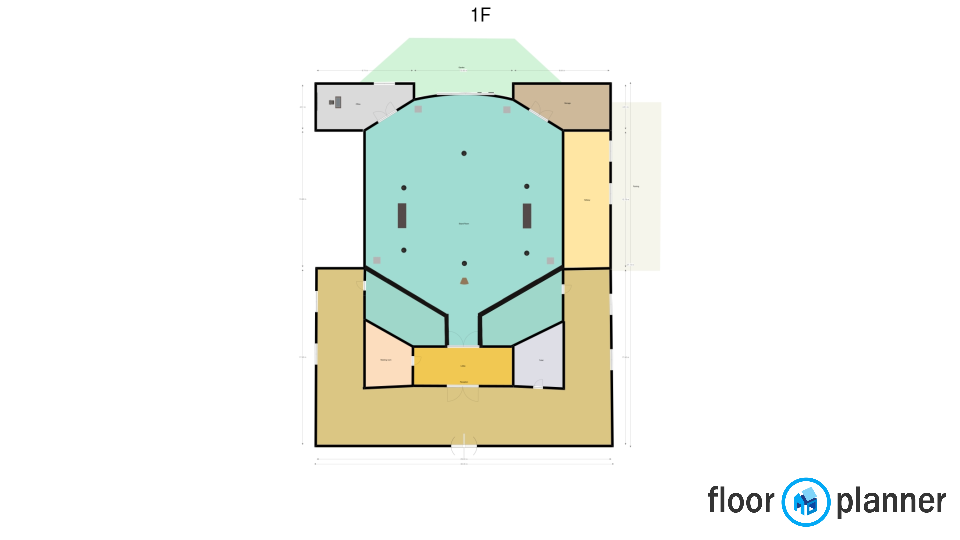 Designing The Courtroom For Our Video Game Flaredust Studio